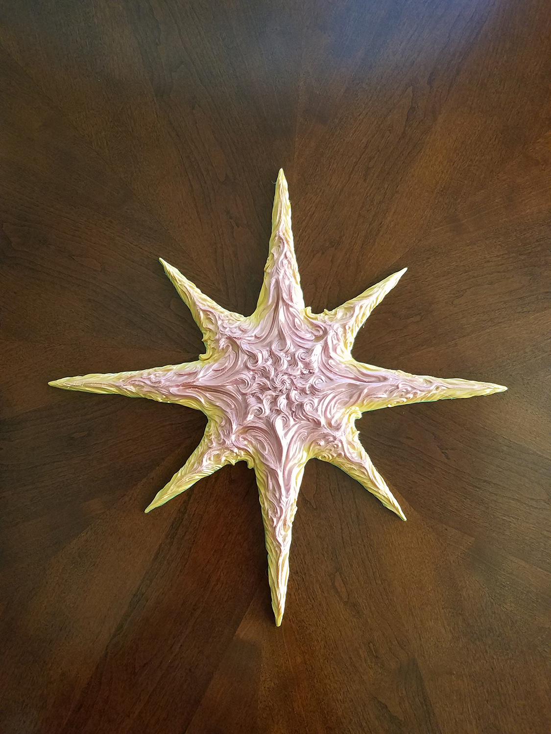 3D Printed Stars. Wall Decoration. 3D Printing on demand.